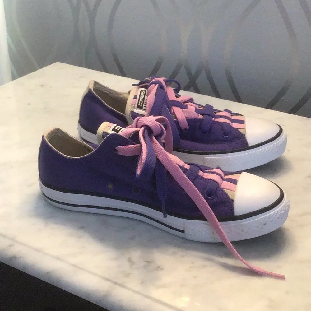 🎉HOST PICK Girls Pink & Purple Sneakers
